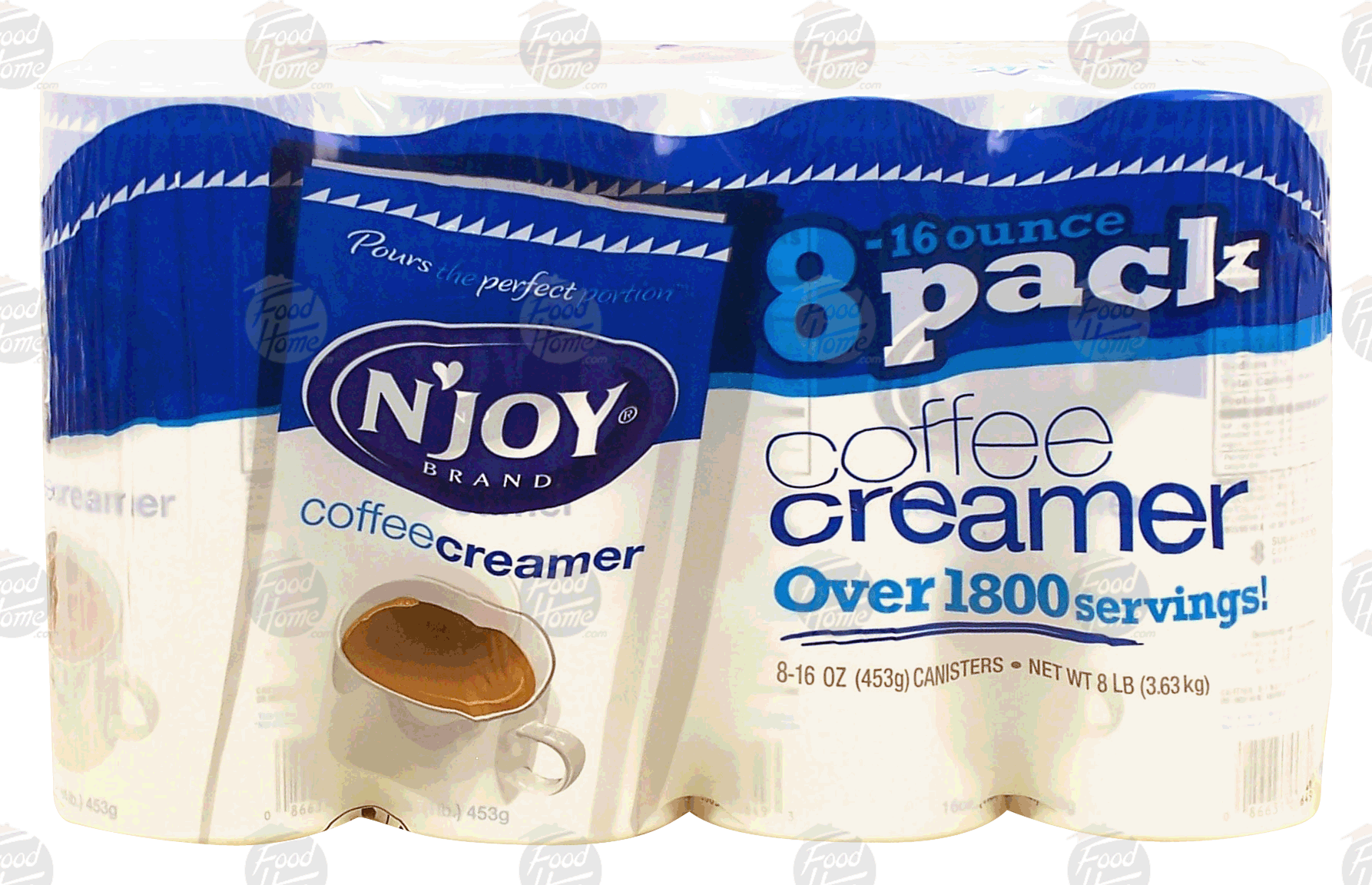 N'Joy  coffee creamer powder, 16-oz. cannisters Full-Size Picture